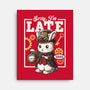 Steampunk White Rabbit-None-Stretched-Canvas-NemiMakeit