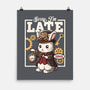 Steampunk White Rabbit-None-Matte-Poster-NemiMakeit