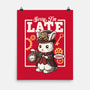 Steampunk White Rabbit-None-Matte-Poster-NemiMakeit