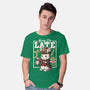 Steampunk White Rabbit-Mens-Basic-Tee-NemiMakeit
