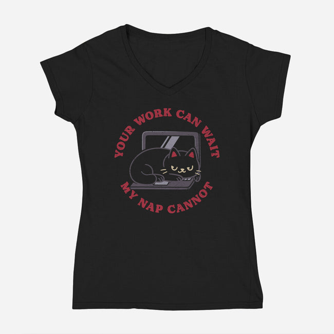 Sofa So Good-Womens-V-Neck-Tee-rarpoint