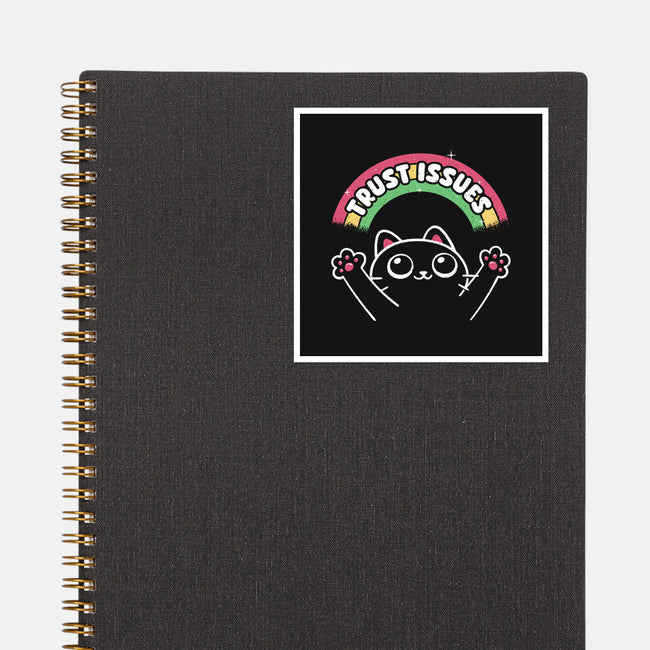 Trust Issues-None-Glossy-Sticker-rarpoint