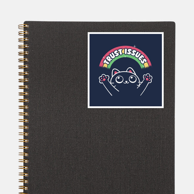 Trust Issues-None-Glossy-Sticker-rarpoint