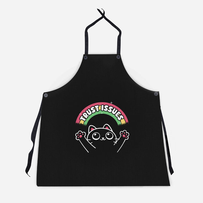 Trust Issues-Unisex-Kitchen-Apron-rarpoint
