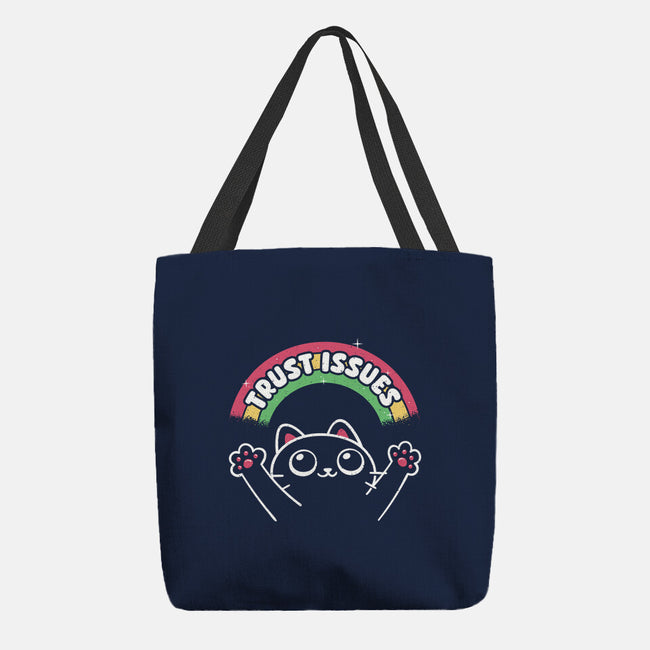 Trust Issues-None-Basic Tote-Bag-rarpoint