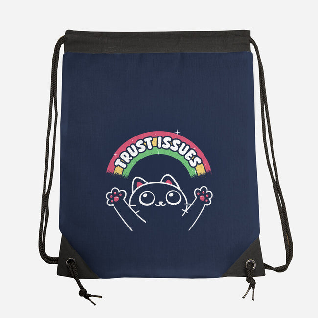 Trust Issues-None-Drawstring-Bag-rarpoint