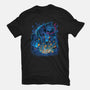 Gold Gorilla-Womens-Fitted-Tee-Bruno Mota