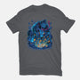 Gold Gorilla-Womens-Fitted-Tee-Bruno Mota