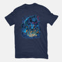 Gold Gorilla-Womens-Fitted-Tee-Bruno Mota