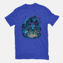 Gold Gorilla-Womens-Fitted-Tee-Bruno Mota