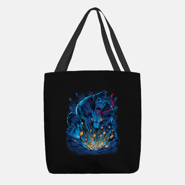 Gold Gorilla-None-Basic Tote-Bag-Bruno Mota