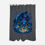 Gold Gorilla-None-Polyester-Shower Curtain-Bruno Mota