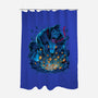 Gold Gorilla-None-Polyester-Shower Curtain-Bruno Mota