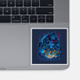 Gold Gorilla-None-Glossy-Sticker-Bruno Mota