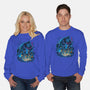 Gold Gorilla-Unisex-Crew Neck-Sweatshirt-Bruno Mota