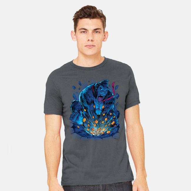 Gold Gorilla-Mens-Heavyweight-Tee-Bruno Mota