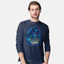 Gold Gorilla-Mens-Long Sleeved-Tee-Bruno Mota