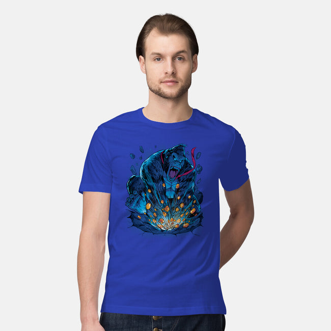 Gold Gorilla-Mens-Premium-Tee-Bruno Mota