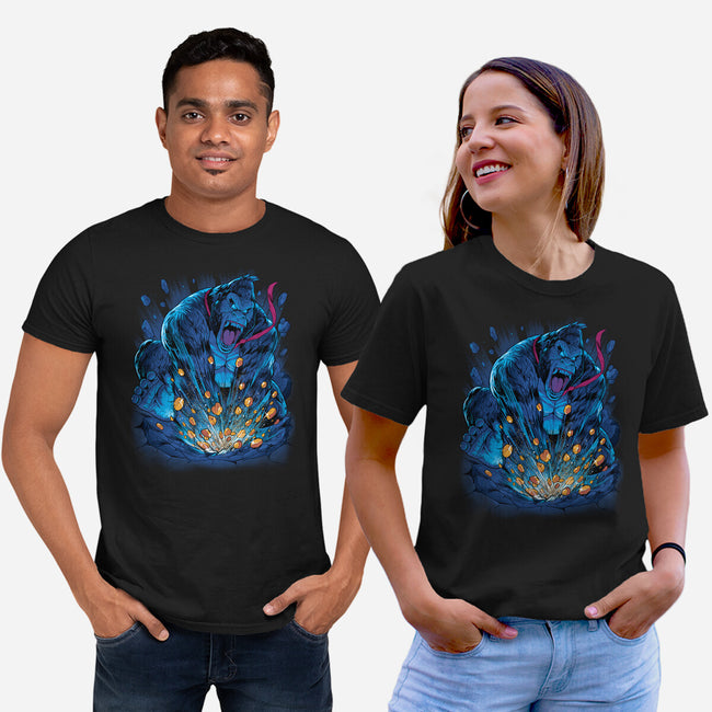 Gold Gorilla-Unisex-Basic-Tee-Bruno Mota