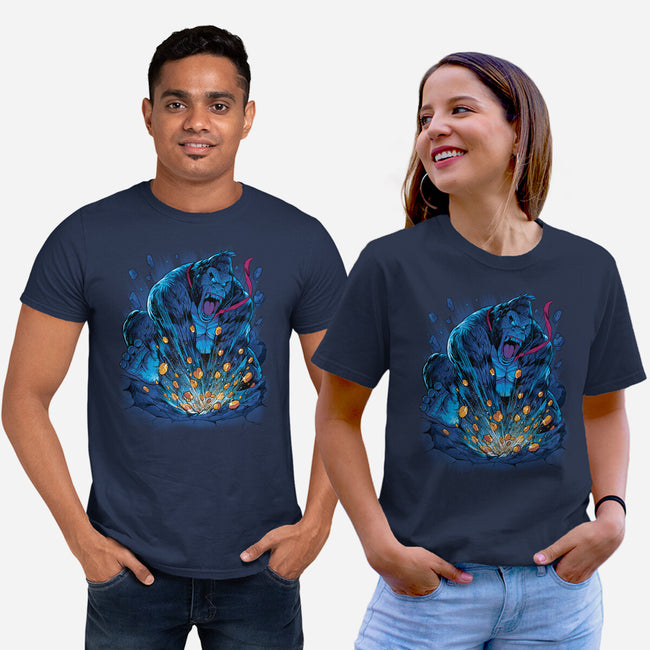 Gold Gorilla-Unisex-Basic-Tee-Bruno Mota