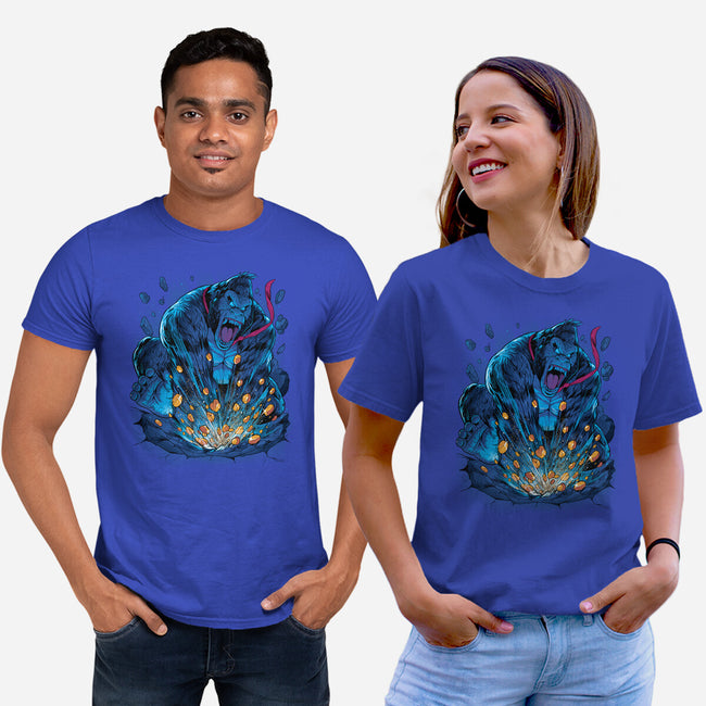 Gold Gorilla-Unisex-Basic-Tee-Bruno Mota