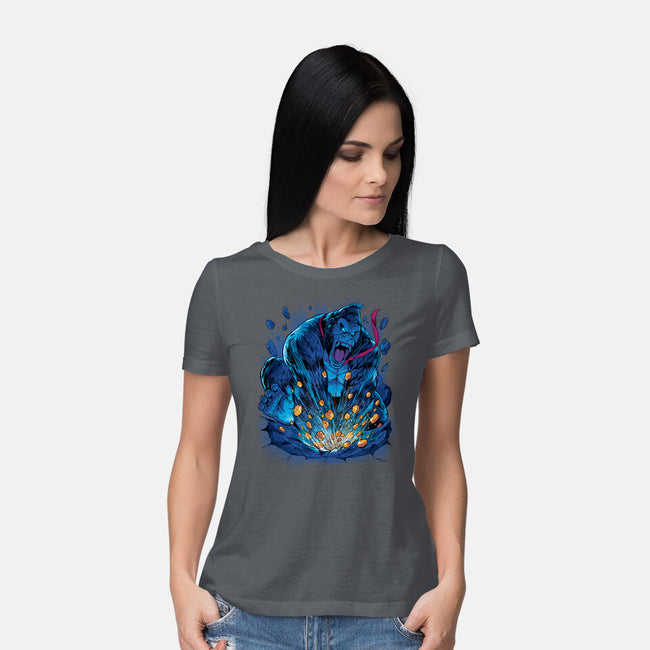 Gold Gorilla-Womens-Basic-Tee-Bruno Mota