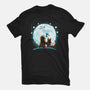 Prince Fox Moon-Unisex-Basic-Tee-Vallina84
