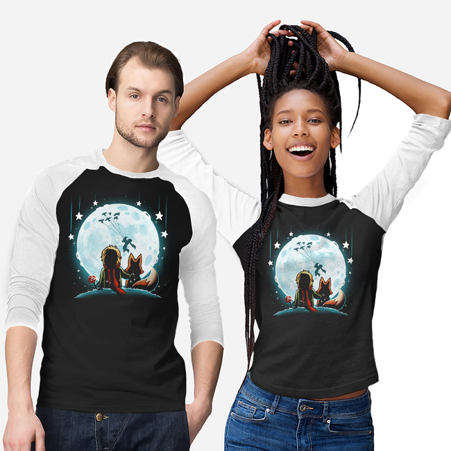 Prince Fox Moon-Unisex-Baseball-Tee-Vallina84