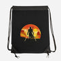 The Mandalorian Knight-None-Drawstring-Bag-kharmazero