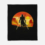 The Mandalorian Knight-None-Fleece-Blanket-kharmazero