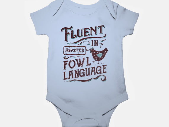 Fluent In Fowl Language