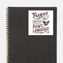 Fluent In Fowl Language-None-Glossy-Sticker-kg07