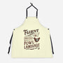 Fluent In Fowl Language-Unisex-Kitchen-Apron-kg07