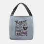 Fluent In Fowl Language-None-Adjustable Tote-Bag-kg07
