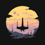 Rogue Fighter-Mens-Heavyweight-Tee-rocketman_art