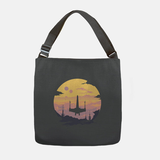 Rogue Fighter-None-Adjustable Tote-Bag-rocketman_art
