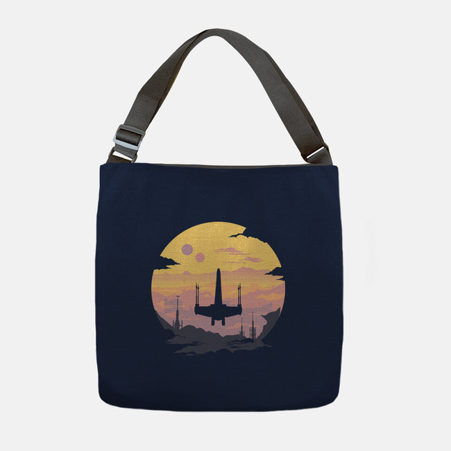 Rogue Fighter-None-Adjustable Tote-Bag-rocketman_art