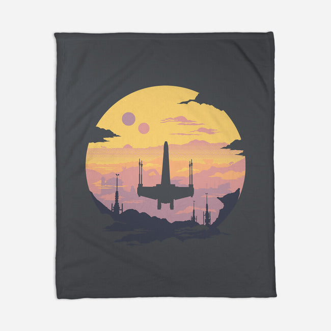 Rogue Fighter-None-Fleece-Blanket-rocketman_art