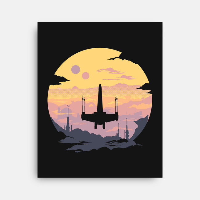 Rogue Fighter-None-Stretched-Canvas-rocketman_art