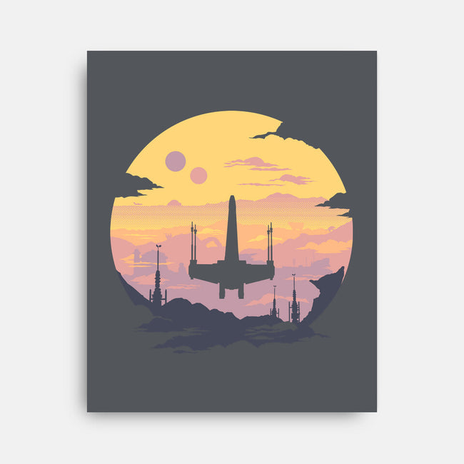 Rogue Fighter-None-Stretched-Canvas-rocketman_art