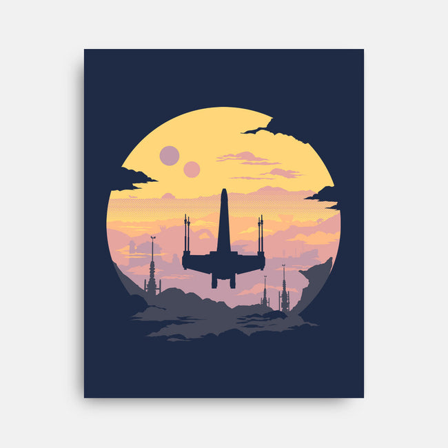 Rogue Fighter-None-Stretched-Canvas-rocketman_art