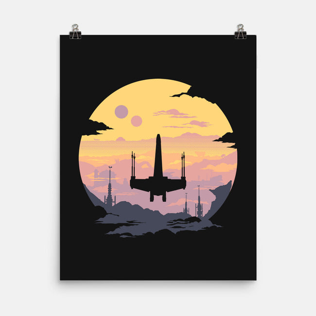 Rogue Fighter-None-Matte-Poster-rocketman_art