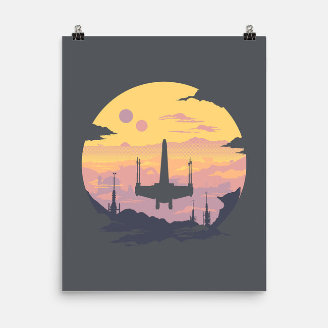 Rogue Fighter-None-Matte-Poster-rocketman_art