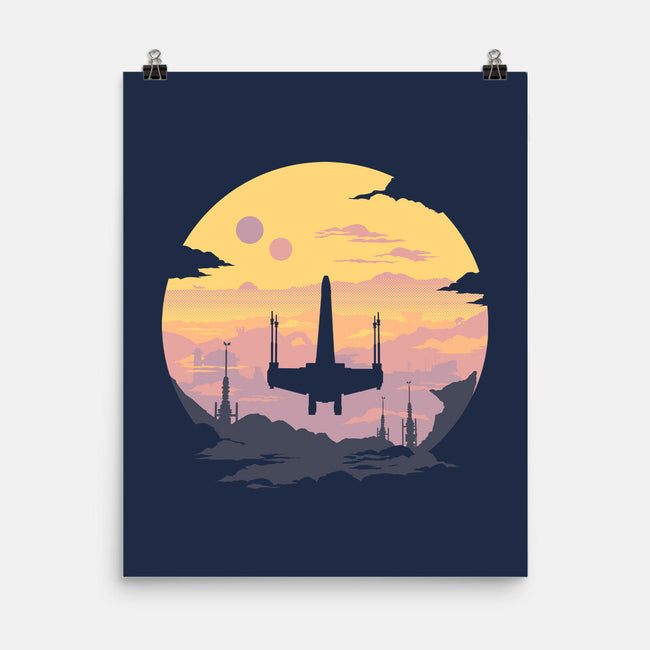 Rogue Fighter-None-Matte-Poster-rocketman_art