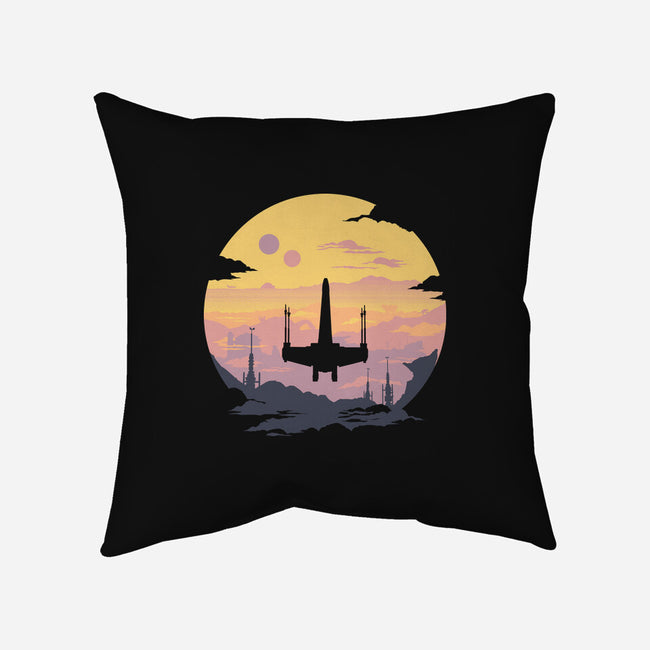 Rogue Fighter-None-Removable Cover w Insert-Throw Pillow-rocketman_art