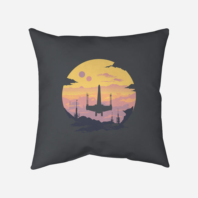 Rogue Fighter-None-Removable Cover w Insert-Throw Pillow-rocketman_art