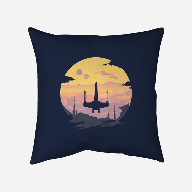 Rogue Fighter-None-Removable Cover w Insert-Throw Pillow-rocketman_art