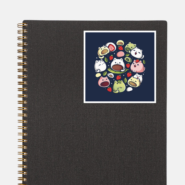 Mochi Kittens-None-Glossy-Sticker-Vallina84