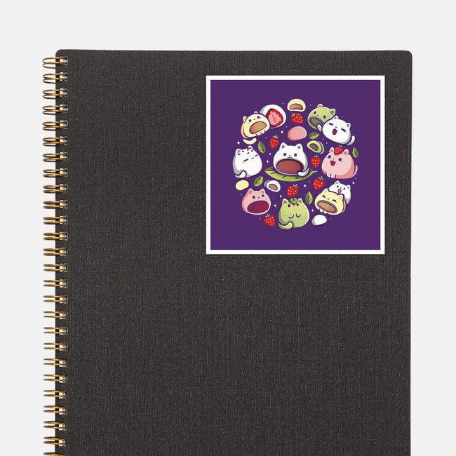 Mochi Kittens-None-Glossy-Sticker-Vallina84