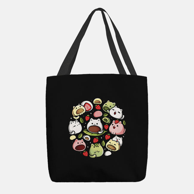 Mochi Kittens-None-Basic Tote-Bag-Vallina84